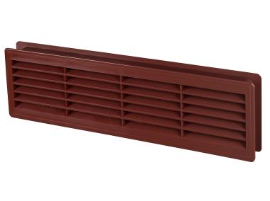 Zdjęcie: Kratka wentylacyjna 12x44 cm TD mahoń AWENTA