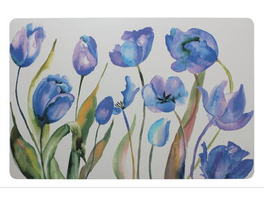 Zdjęcie: Podkładka Tulipany 43,5x28,5 cm niebieski UNIGLOB