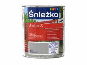 Farba gruntująca Urekor S popielaty 0,8L ŚNIEŻKA
