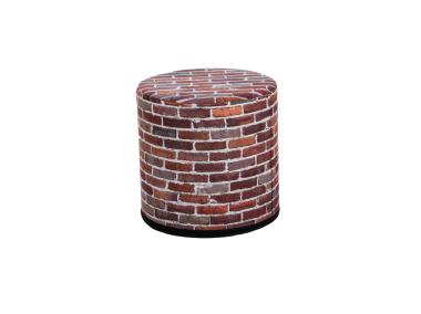 Zdjęcie: Pufa dekoracyjna Cegła 40x40 cm BERTONI