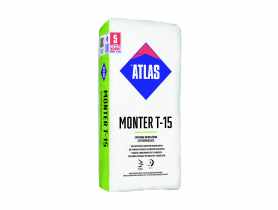 Zaprawa montażowa szybkowiążąca Monter T-15 - 25 kg ATLAS