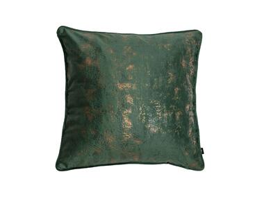 Zdjęcie: Poszewka welwetowa ze złotym nadrukiem oh my chic zielono-złoty 45x45 cm CHIC HOME