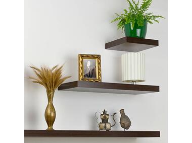 Zdjęcie: Półka samowisząca wenge 59,5x23,5 cm VELANO