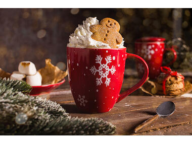 Zdjęcie: Kubek baryłka Merry Christmas 400 ml ALTOMDESIGN