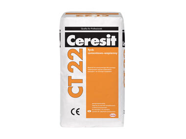 Zdjęcie: Tynk cementowo-wapienny CT22, 30 kg CERESIT