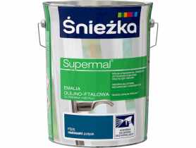 Emalia Supermal niebieski F525 5L ŚNIEŻKA