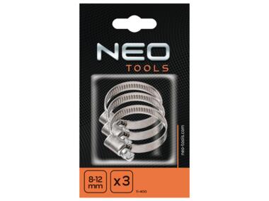 Zdjęcie: Opaska ślimakowa 8-12/9 mm, W4, 3 szt. NEO