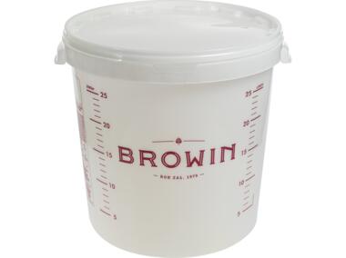Zdjęcie: Pojemnik fermentacyjny 30 L z pokrywką z nadrukiem BROWIN