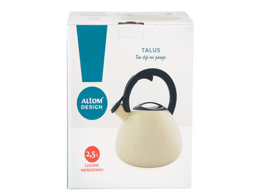 Zdjęcie: Czajnik nierdzewny 2,5 L talus cream ALTOMDESIGN