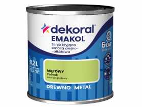 Emalia ftalowa Emakol Strong miętowy 0,2 L DEKORAL