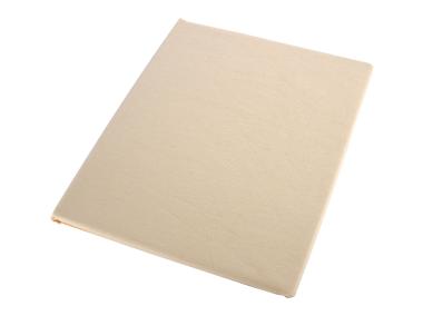 Zdjęcie: Prześcieradło bawełniane 200x220 cm kremowe MISS LUCY