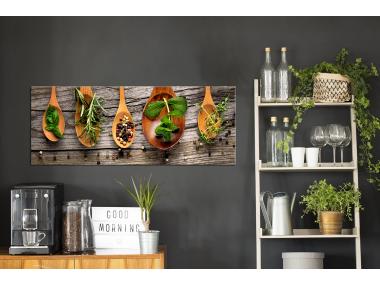 Zdjęcie: Obraz Glas Kitchen 30x80 cm Ex429 Wooden Spo STYLER