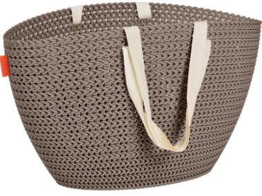 Zdjęcie: Koszyk Emily Knit brązowy CURVER