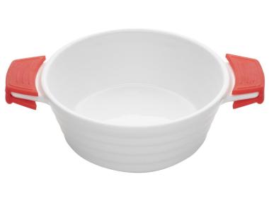 Zdjęcie: Naczynia ceramiczne mini Silka 12,5 cm okrągłe - 24 szt. FLORINA