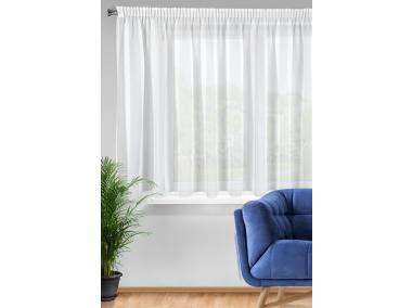 Zdjęcie: Firana gotowa Lucy na taśmie 300x160 cm biały EUROFIRANY