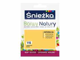 Farba Barwy Natury tester słonecz blask 115 25ml ŚNIEŻKA