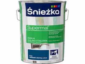 Emalia Supermal niebieski ciemny F530 5L ŚNIEŻKA
