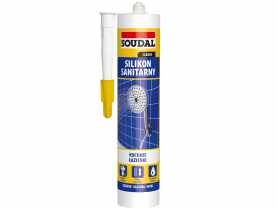 Silikon sanitarny 280 ml czarny SOUDAL
