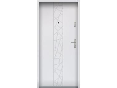 Zdjęcie: Drzwi wejściowe do mieszkań Bastion A-40 Biały 80 cm lewe ODO KR CENTER