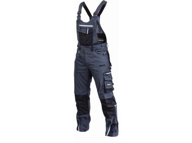 Spodnie robocze na szelkach Professional flex line XXXL-60 powermax STALCO