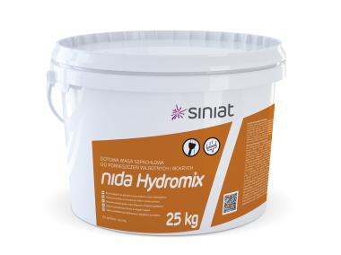 Zdjęcie: Masa szpachlowa gotowa Nida Hydromix 25 kg SINIAT