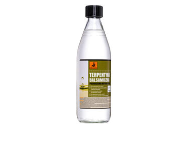 Zdjęcie: Terpentyna balsamiczna 0,5 L butelka szklana DRAGON