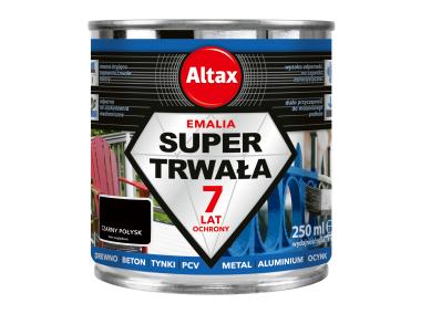Zdjęcie: Emalia Super Trwała 0,25 L czarny połysk ALTAX