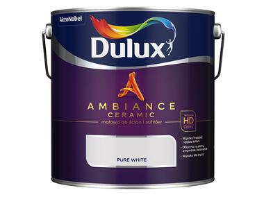 Zdjęcie: Farba ceramiczna Ambiance Pure White 2,5 L DULUX