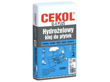 Zdjęcie: Klej do płytek Q-4 hydrożelowy 20 kg CEKOL