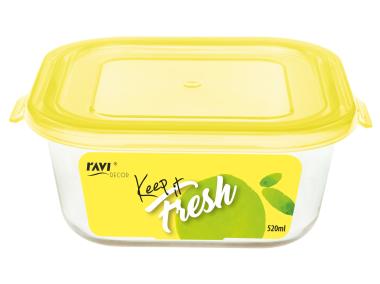 Zdjęcie: Pojemnik na żywność Keep it Fresh 520 ml kwadratowy RAVI