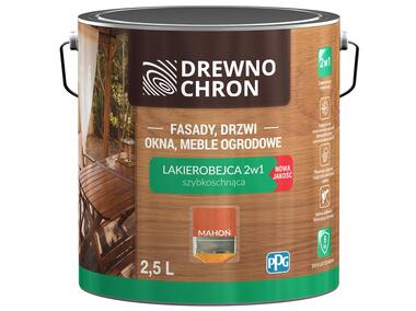 Zdjęcie: Lakierobejca 2w1 mahoń 2,5 L DREWNOCHRON