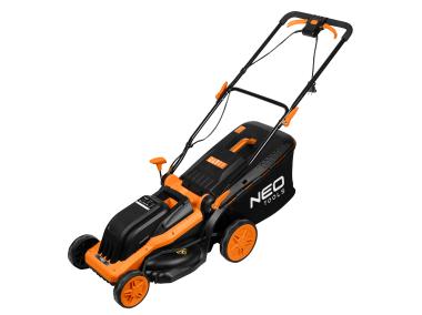 Zdjęcie: Kosiarka elektryczna 1600W szerokość cięcia 380 mm, kosz 45 L NEO TOOLS