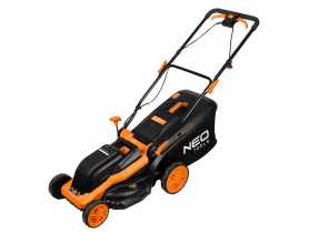 Kosiarka elektryczna 1600W szerokość cięcia 380 mm, kosz 45 L NEO TOOLS