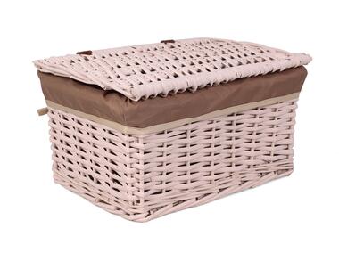 Zdjęcie: Kufer wiklinowy 33x24x18 cm brązowy TIN TOURS
