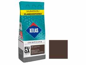 Fuga ceramiczna 124 ciemne wenge, alubag, 2 kg ATLAS