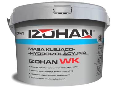 Masa klejąco-hydroizolacyjna WK 10 kg IZOHAN