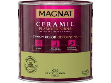 Farba ceramiczna 2,5 L czysty oliwin MAGNAT CERAMIC