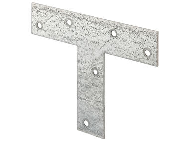 Zdjęcie: Łącznik płaski T ocynk 140x110x30 mm ALBERTS