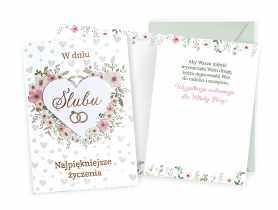 Karnet DK-1167 Ślub KUKARTKA