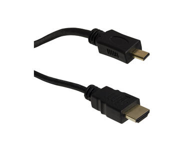 Zdjęcie: Przewód HDMI - micro HDMI, 1,5 m BMHDMIM2 DPM SOLID