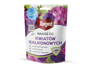Zdjęcie: Nawóz rozpuszczalny do kwiatów do balkonowych i tarasowych z mikroskładnikami 0,15 kg TARGET