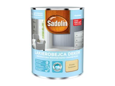 Zdjęcie: Lakierobejca do drewna Dekor 1 L drzewo sandałowe SADOLIN