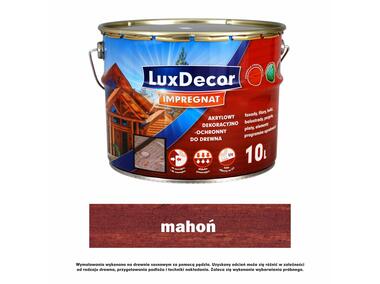 Zdjęcie: Impregnat do drewna 10 L mahoń LUXDECOR