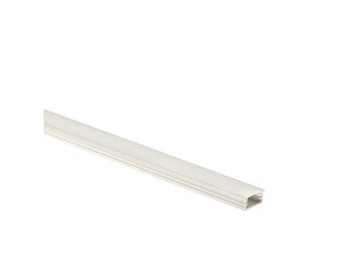Zdjęcie: Kształtownik z kołnierzem do taśmy LED 14x7 mm - 1 m osłonka mleczna CEZAR