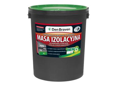 Zdjęcie: Masa izolacyjna rozpuszczalnikowa bitumiczna Den Bit-D 19 kg DEN BRAVEN