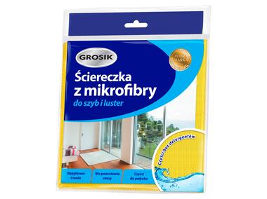 Zdjęcie: Ściereczka z mikrofibry do szyb GROSIK