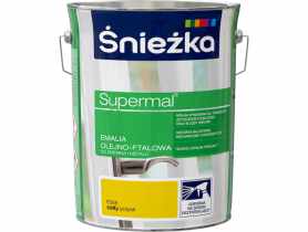 Emalia Supermal żółty F565 5L ŚNIEŻKA
