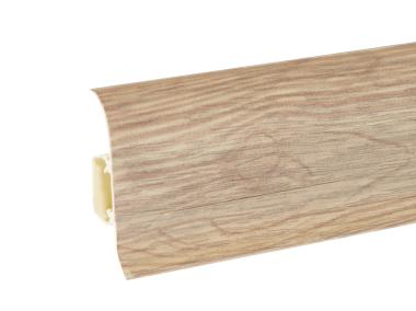 Zdjęcie: Listwa przypodłogowa PVC Premium Classic 22x59 mm; 2,20 m Dąb Canyon Mat CEZAR
