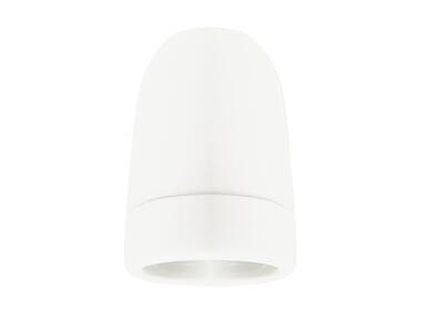 Zdjęcie: Ceramiczna oprawka do żarówki E27 biała LH0301 DPM SOLID