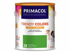 Farba Trendy Colors 2,5 L ciemny zielony PRIMACOL DECORATIVE